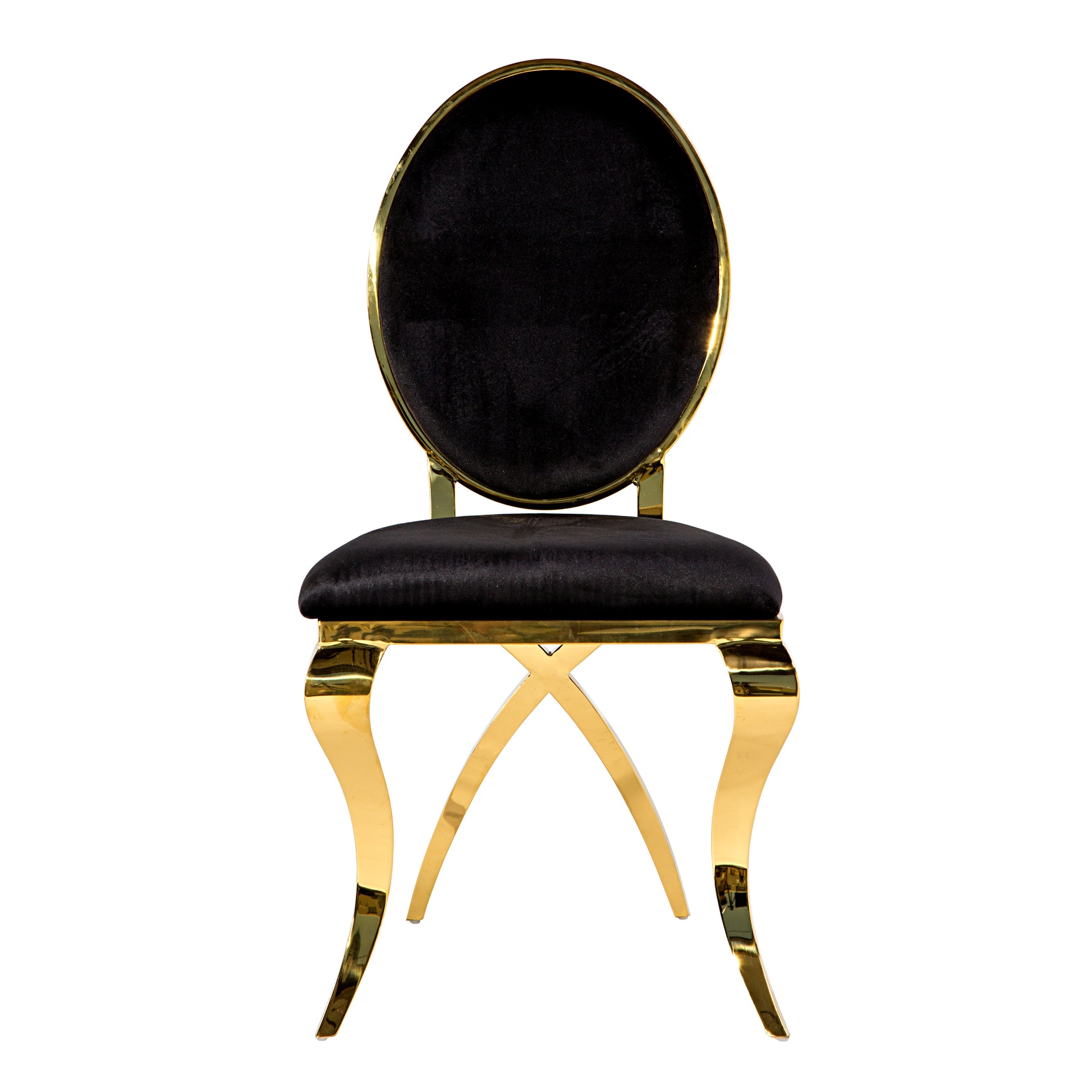Eloise Chair Gold/Black