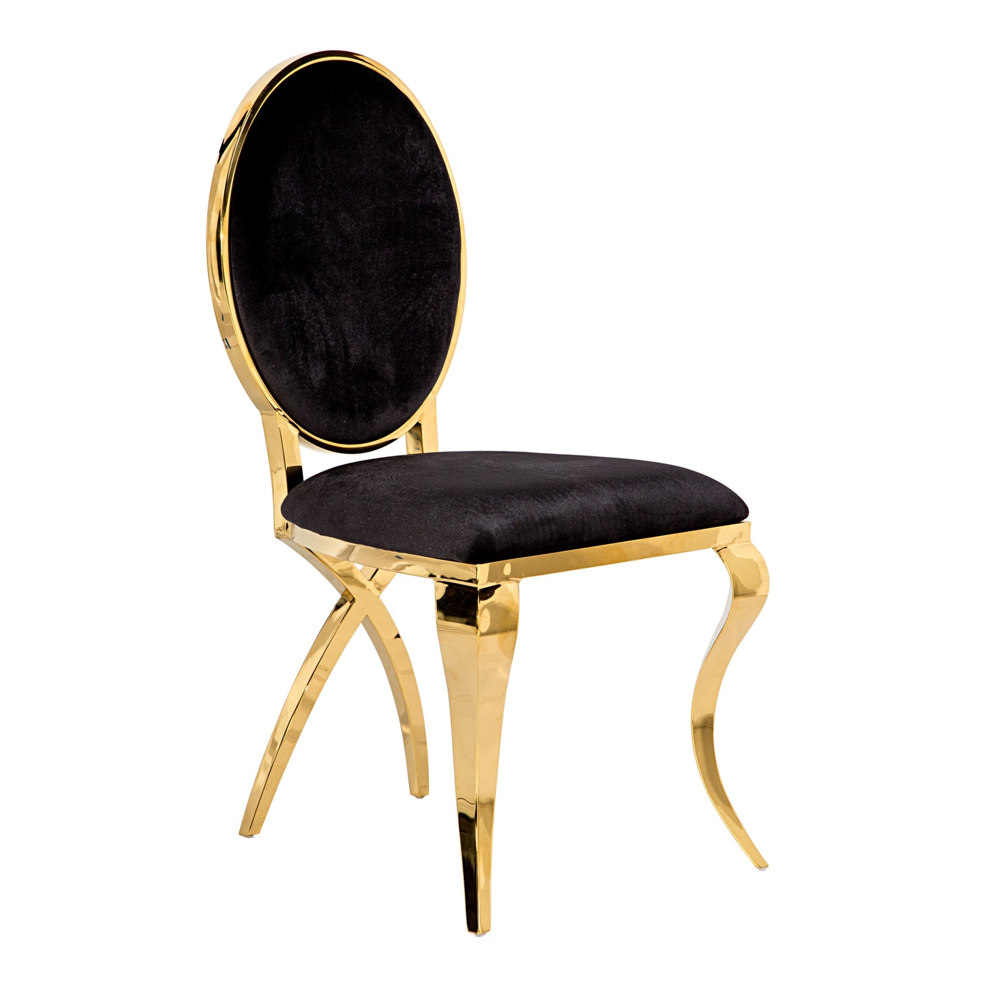 Eloise Chair Gold/Black