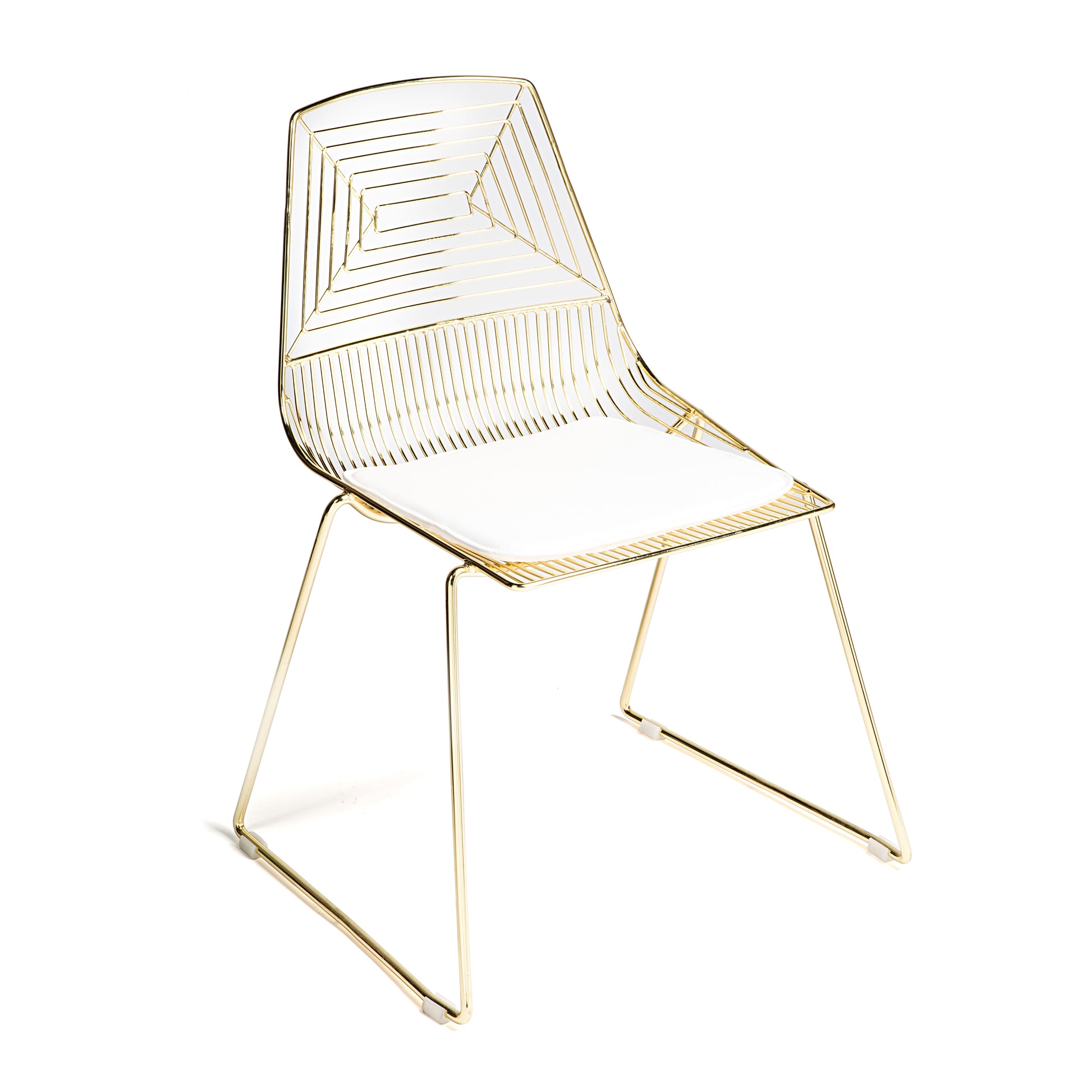High Wire Chair Gold