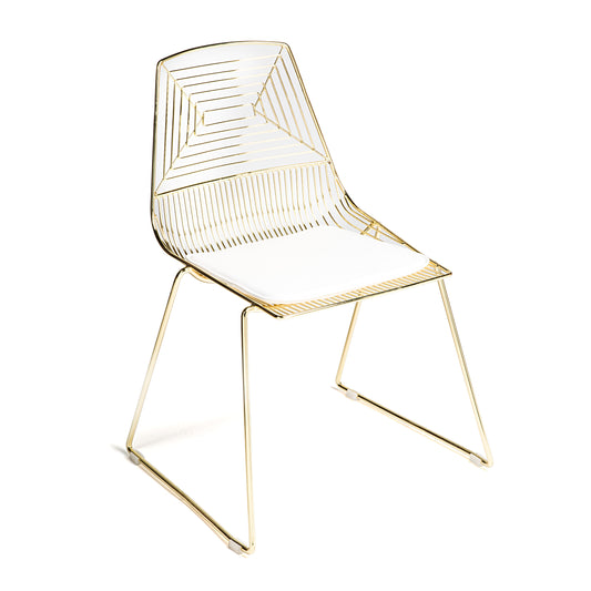 High Wire Chair Gold