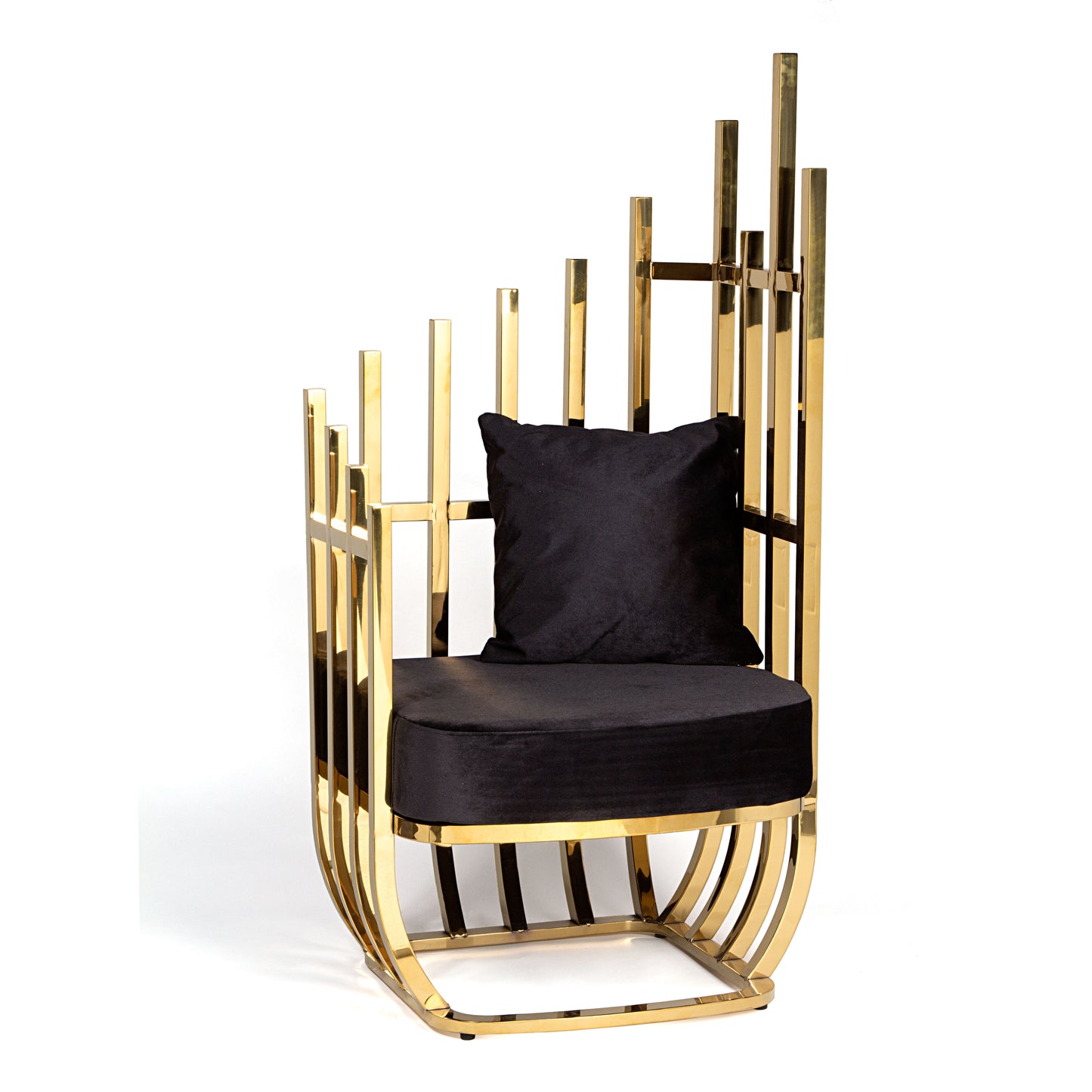 Opulence Chair Gold/Black