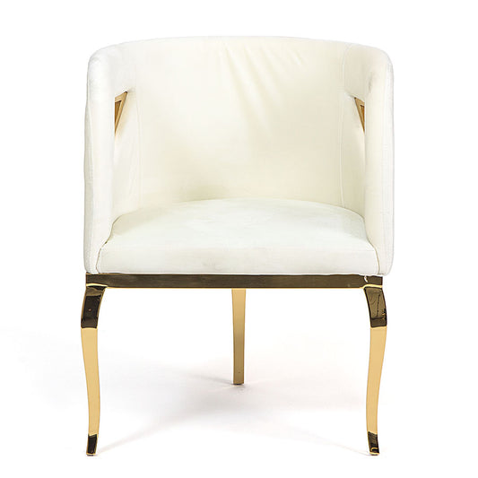 Vogue Armchair White