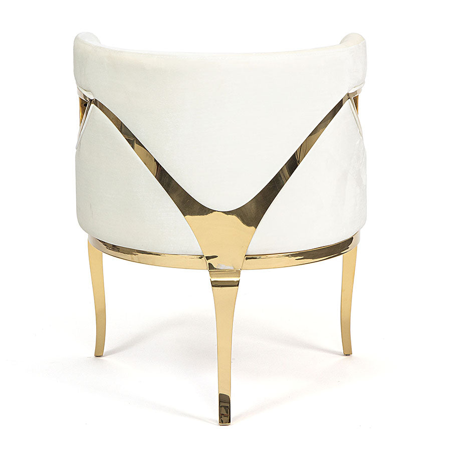 Vogue Armchair White