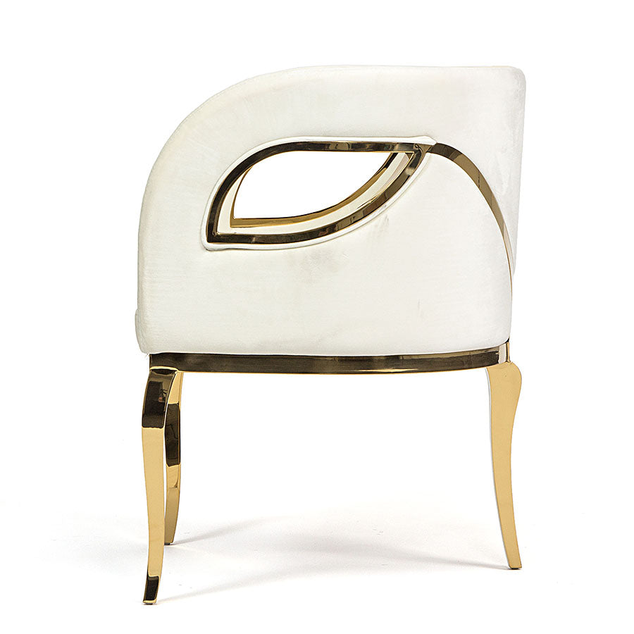 Vogue Armchair White