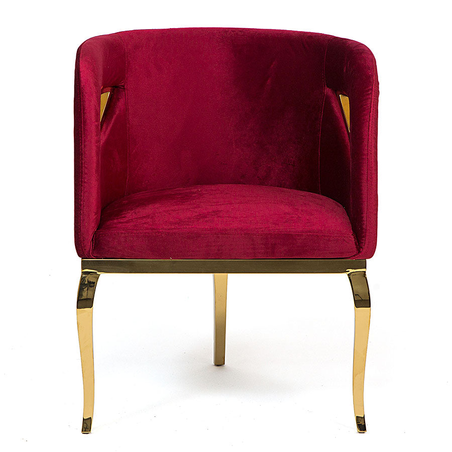 Vogue Armchair Red