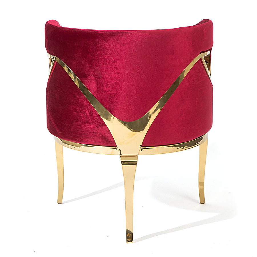 Vogue Armchair Red