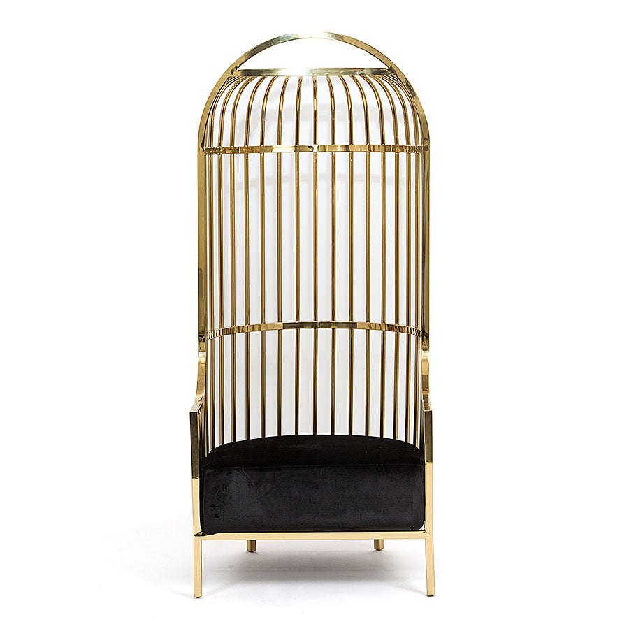 Cage Chair Black