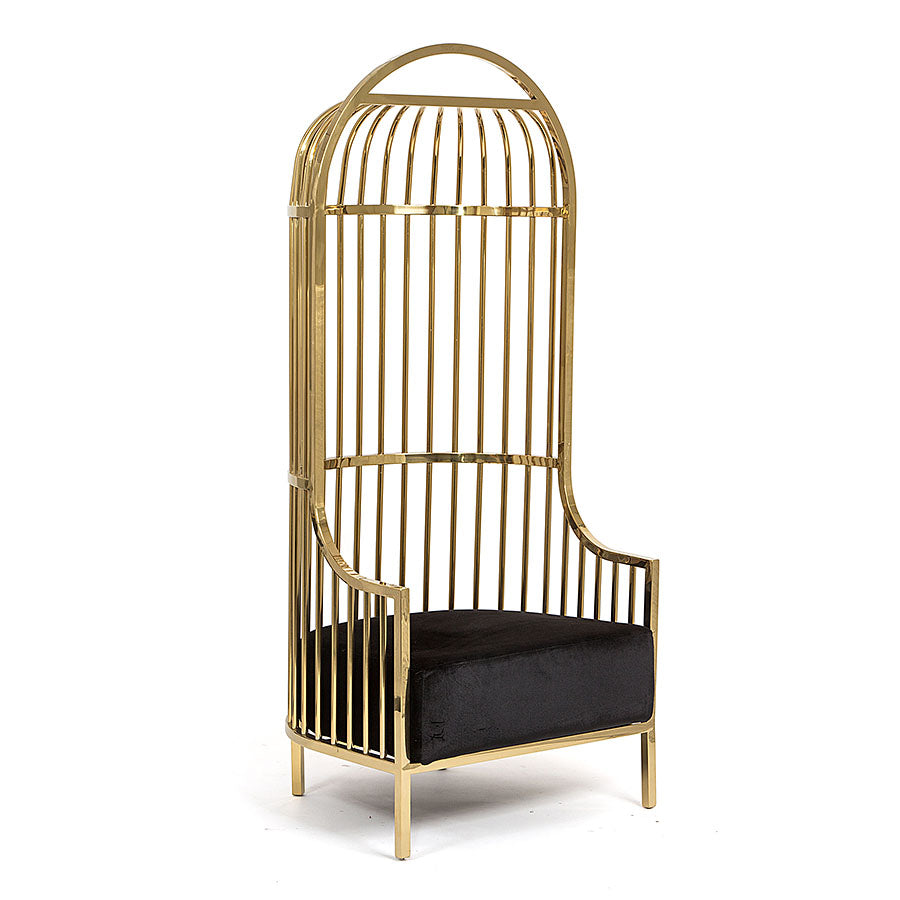 Cage Chair Black