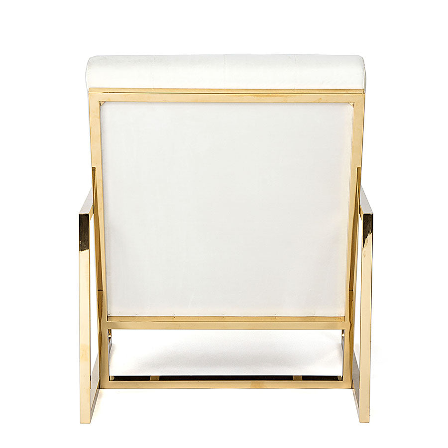 Carter Armchair White
