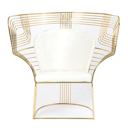 Carter Wire Chair White