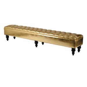 Gold Regal Bench