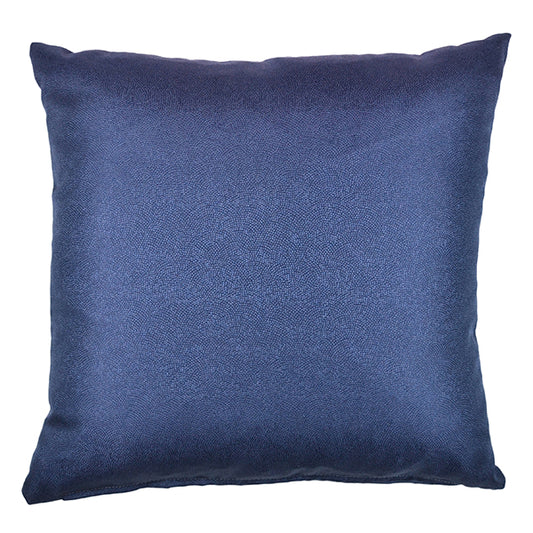Retro Solid Navy Blue Pillow