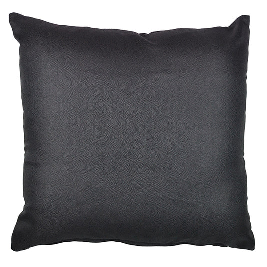 Retro Solid Noir Pillow