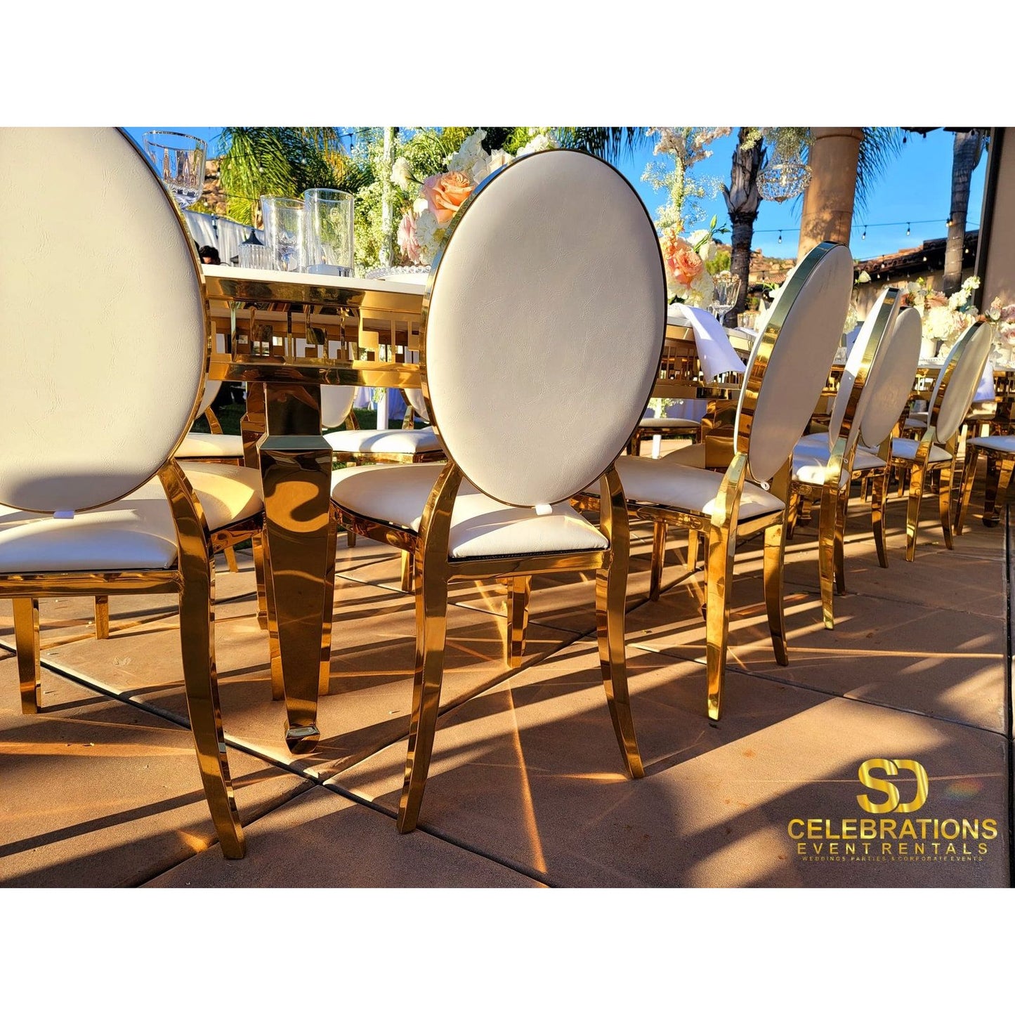 Serpentine White Tables