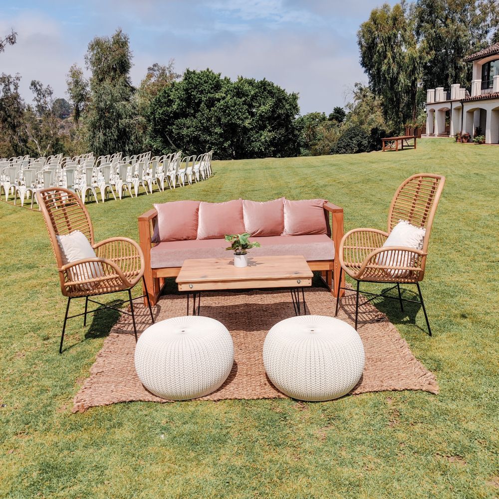 3' Hairpin Honey Coffee Table