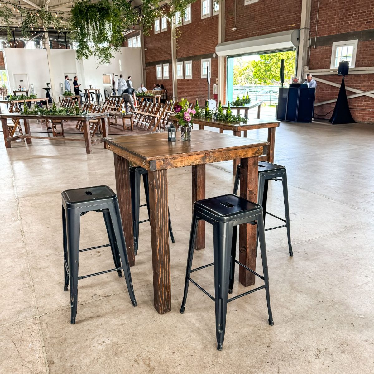 3' Hickory Cocktail Table