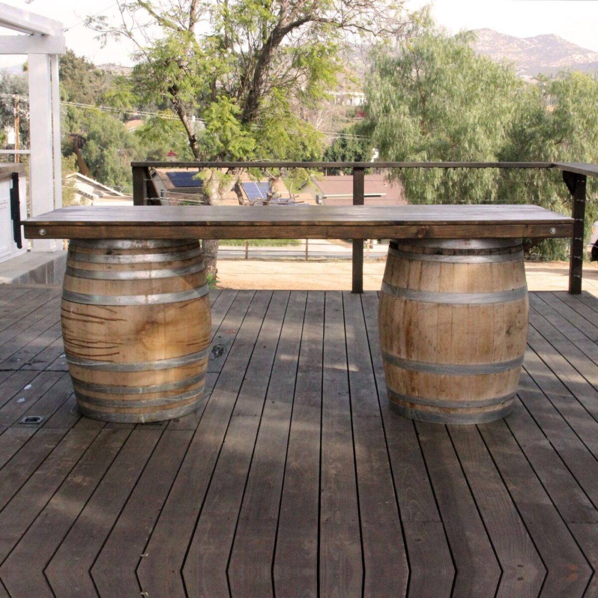 Wine Barrel Bar