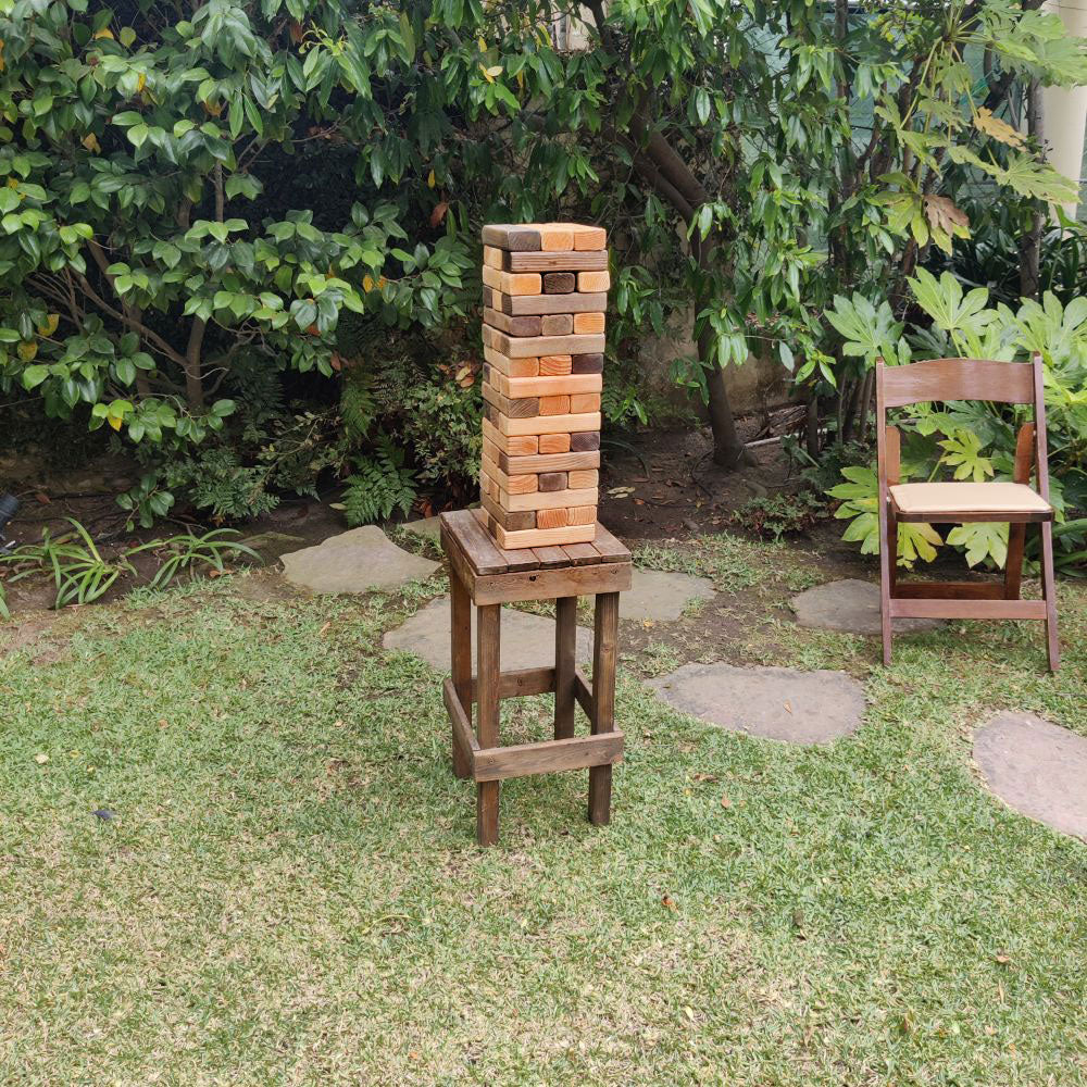 Giant Tumbling Tower Game