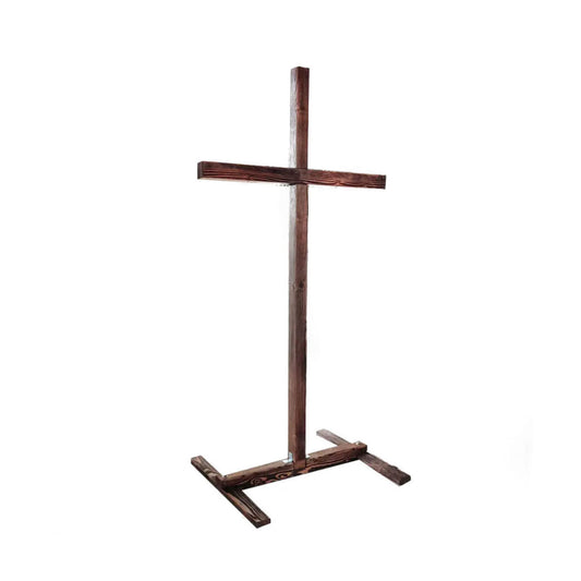 Wood Cross Backdrop