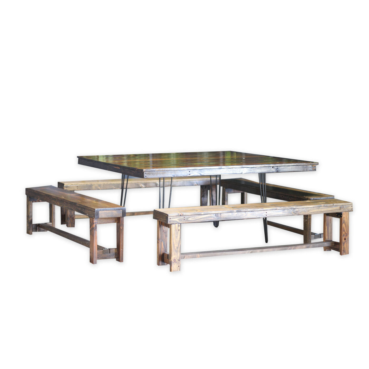 6' x 6' Hickory Square Table