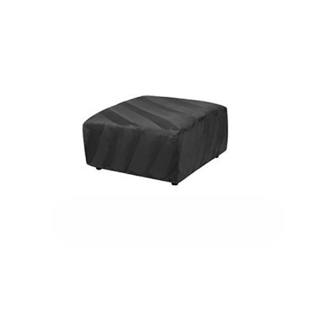 Square Ottoman - Black 