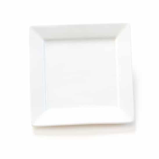Square Plate 6.5"