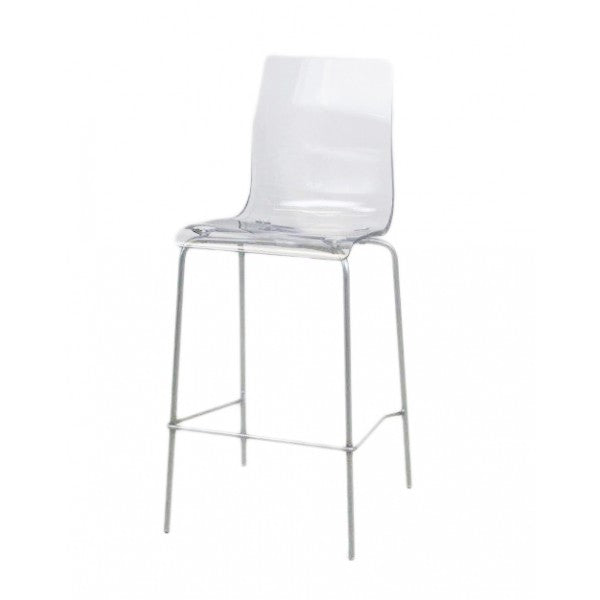Liquid Bar Stool - Clear