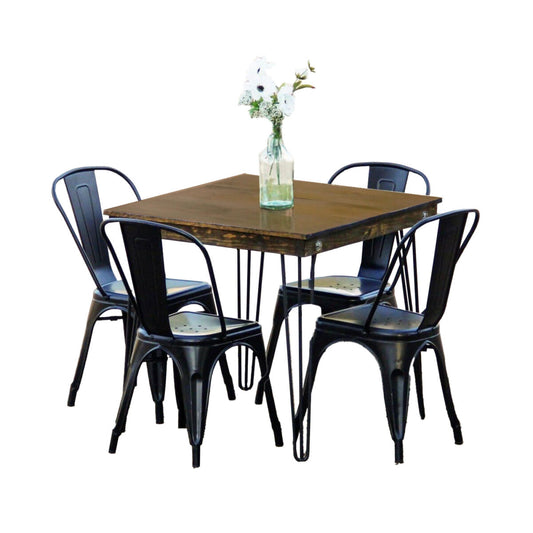 3' Hickory Hairpin Tea Table