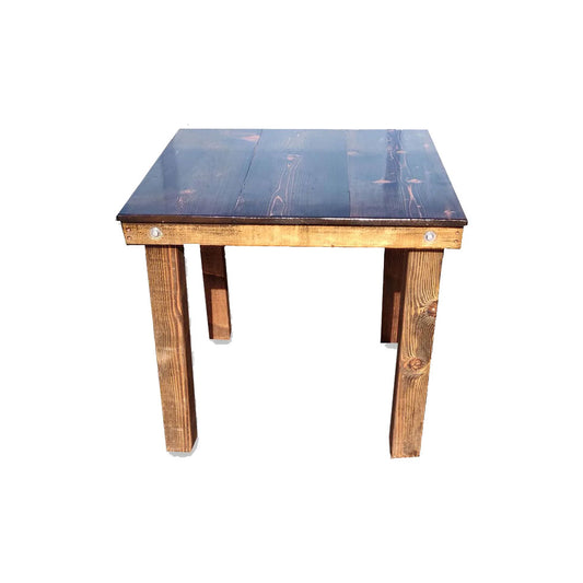 3' Hickory Tea Table
