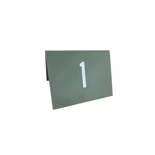 Tent Number Sign