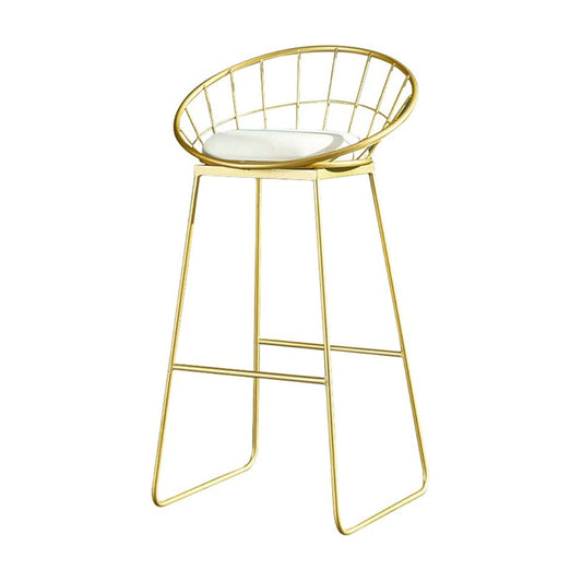 Modern Gold Wire Barstool