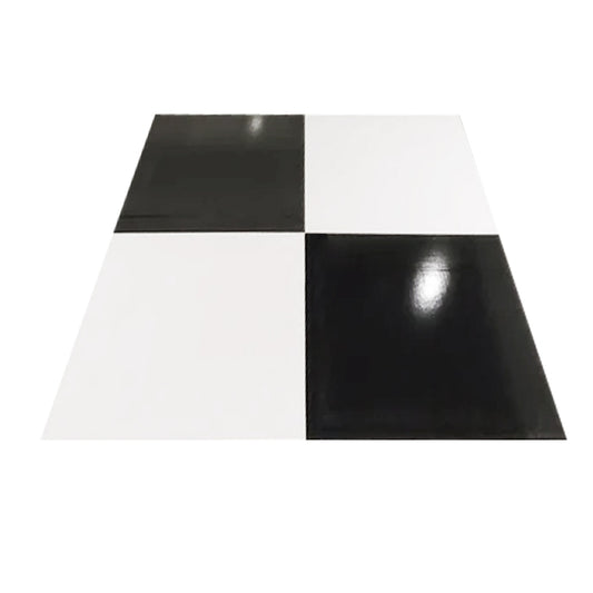 Black and White Checkered Dance Floor