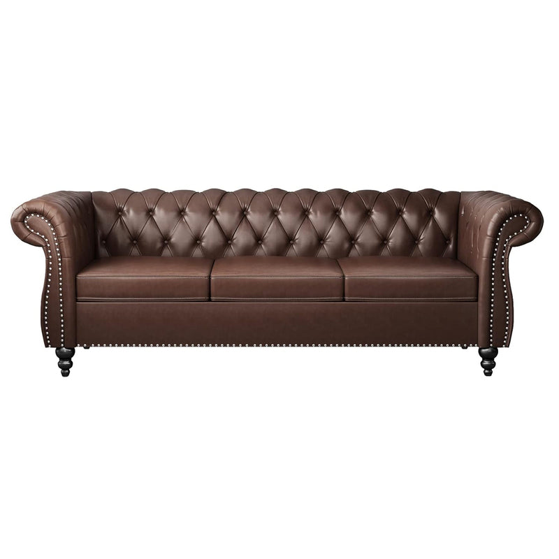 Brown Chesterfield Sofa