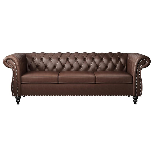 Brown Chesterfield Sofa