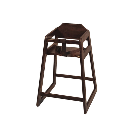 Dark Wood High Chair