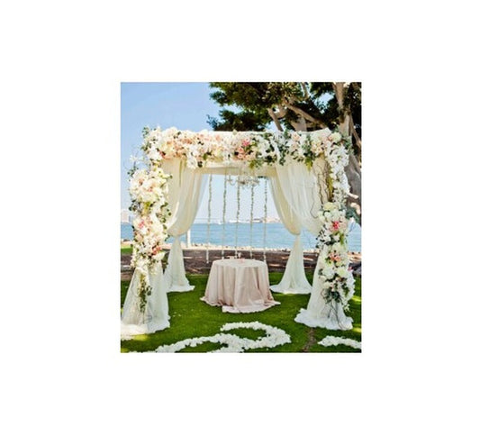 Chiffon Embellished Structure