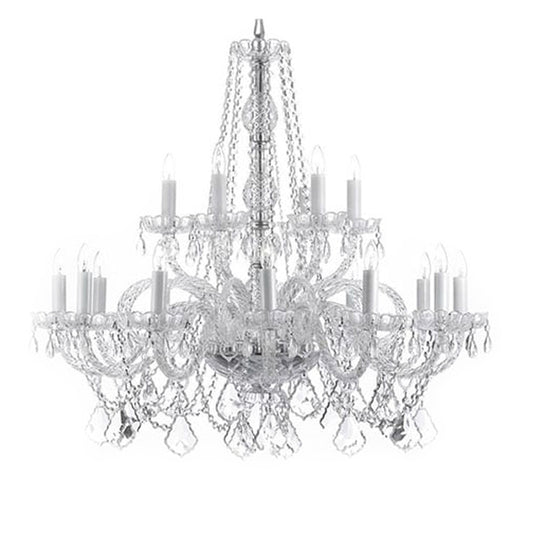 Crystal 18 Light Chandelier