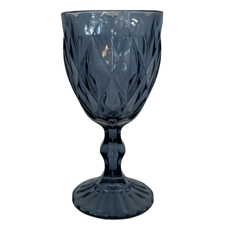 Midnight Blue Diamond Goblet