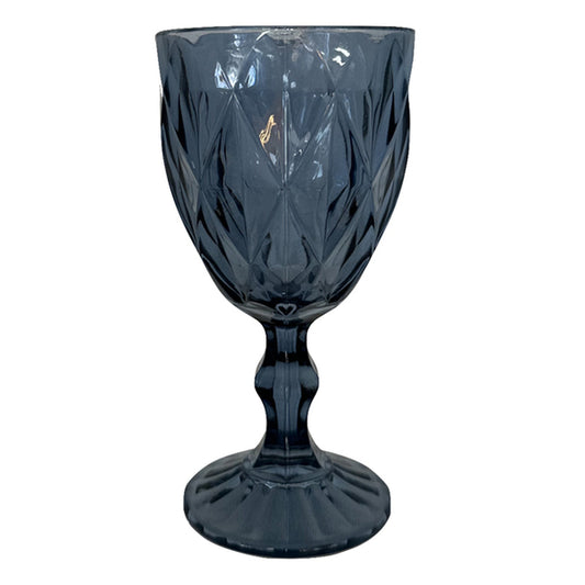 Midnight Blue Diamond Goblet