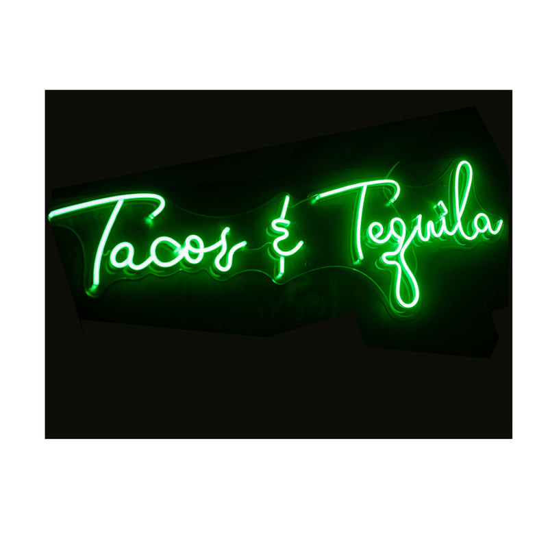 "Tacos &  Tequila" Neon Sign