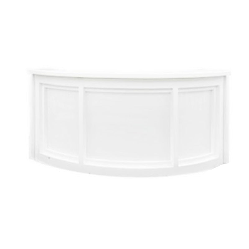 Semi Circular Bar with White Top