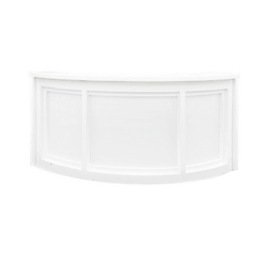 Semi Circular Bar with White Top