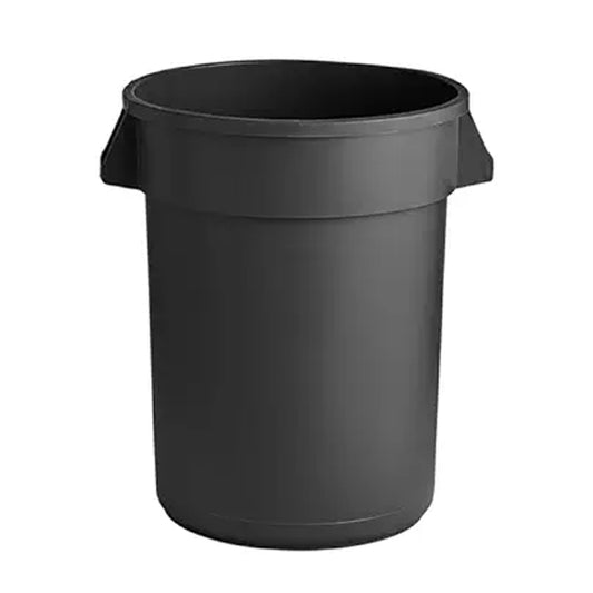 Black Trash Can