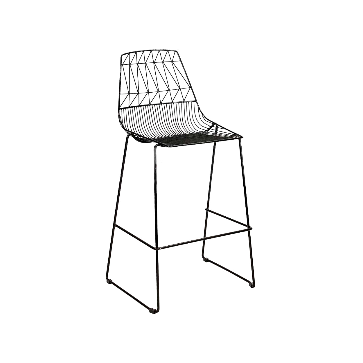 Mesh-Lambr Barstool Black