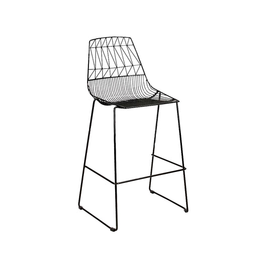 Mesh-Lambr Barstool Black