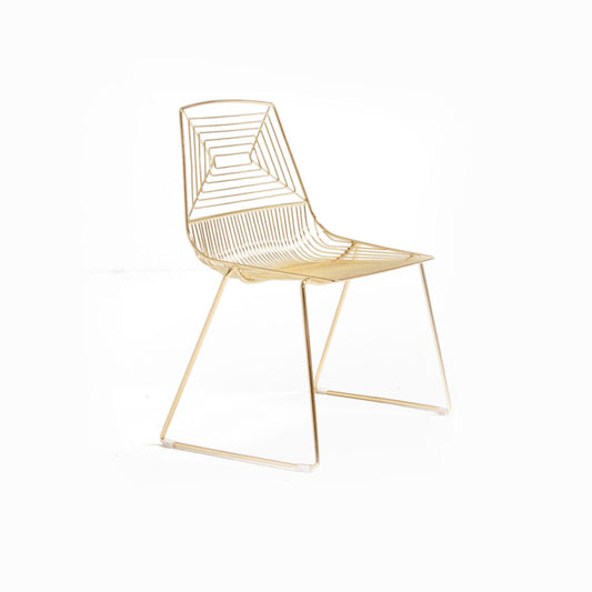 Gold Wire Chair