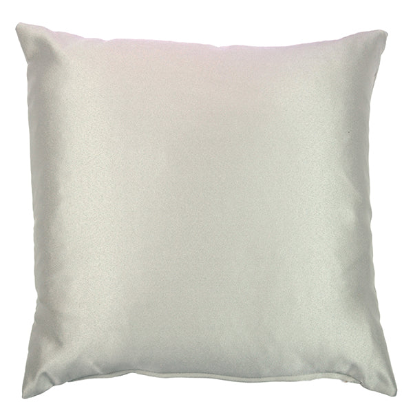 Uptown Solid Silver Pillow
