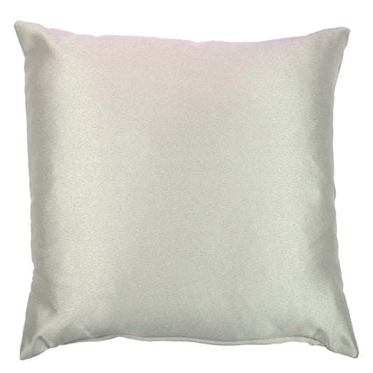 Uptown Solid Silver Pillow