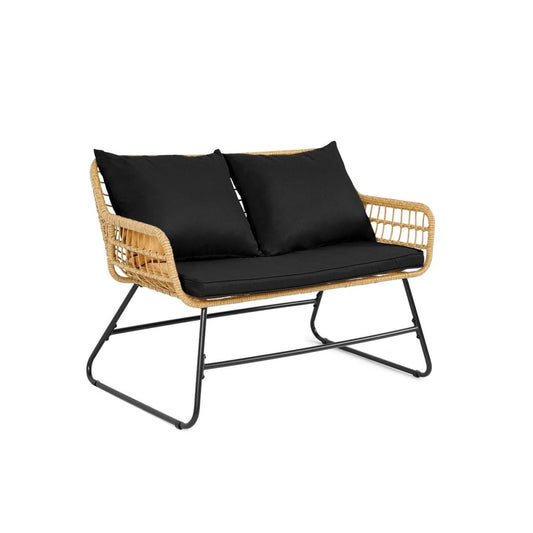 Venezuela Rattan Settee