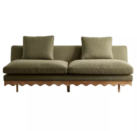 Green Wave Sofa